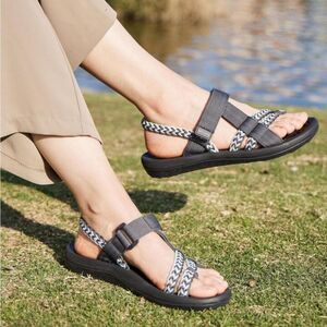 MEGNYA HIKING SANDALS FOR WOMEN, COMFORTABLE WALKING FLIP FLOP SANDAL